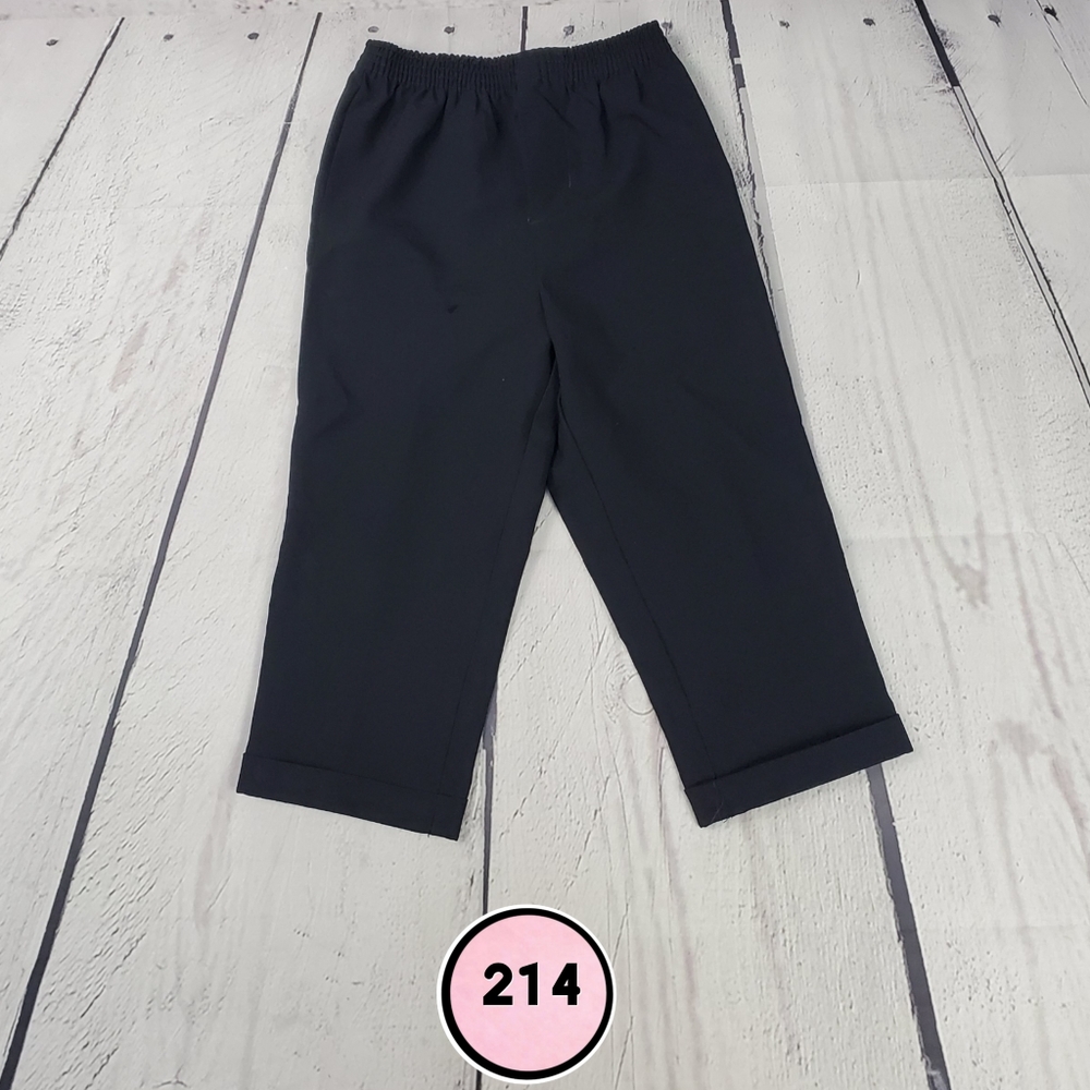 boys small black slacks